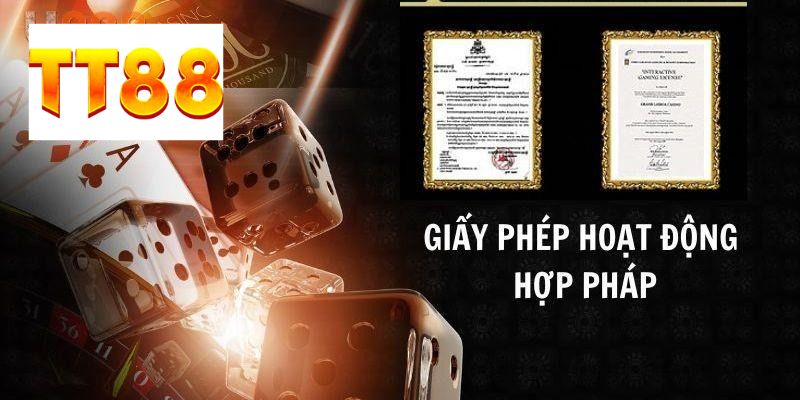 Giấy phép hoạt động TT88