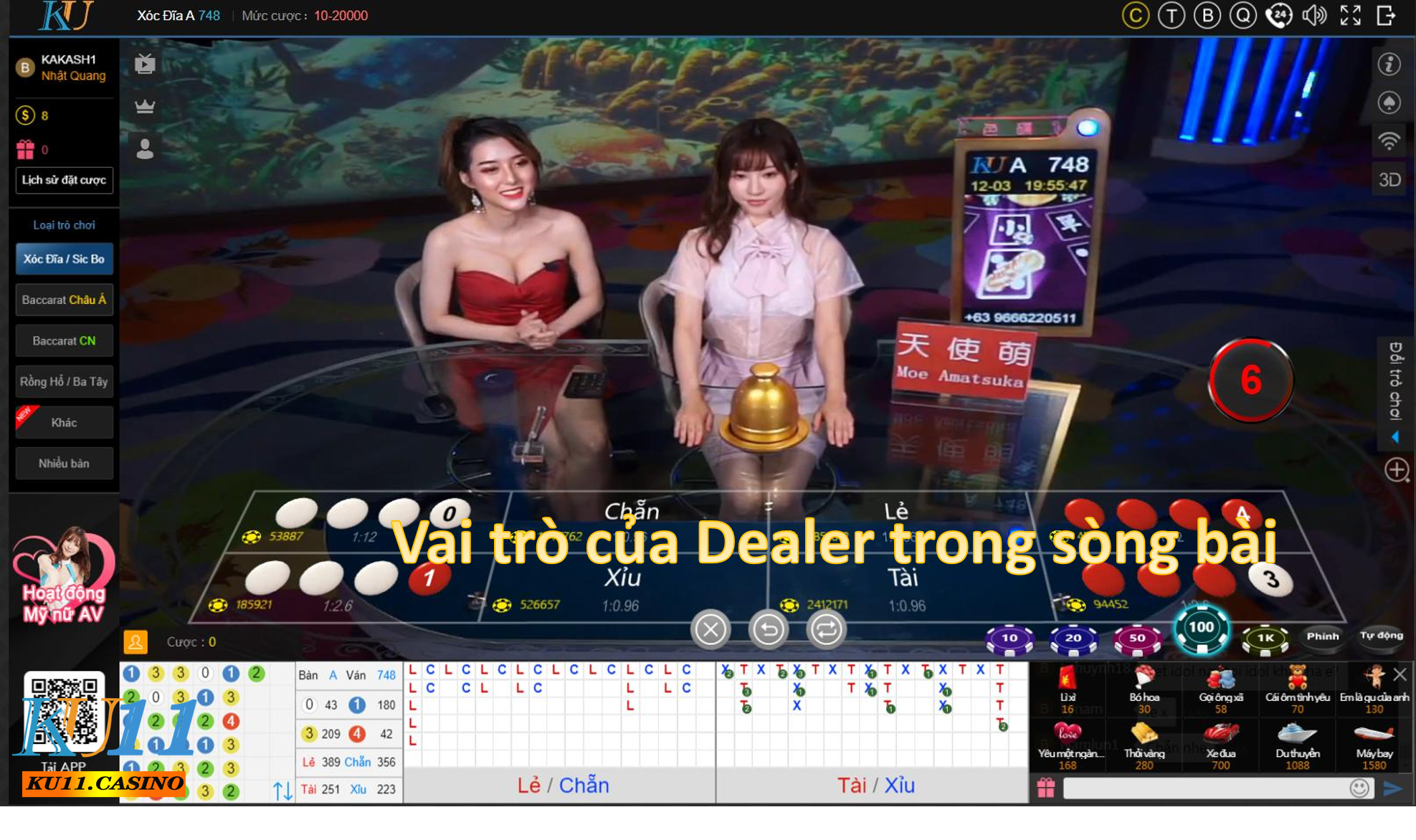 Vai trò của Dealer trong sòng bài