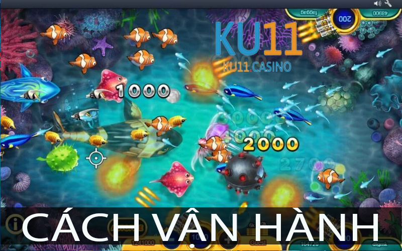 Game bắn cá - cách vận hành 